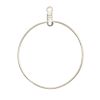 Wire Hoop w/ 2 Loops 1.25