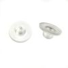 Large Earring Clutch, Clip Cushion, Clear Rubber - Retail Packs (1 Dozen Tubes, 8 Pieces/Tube) 
