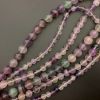 Smooth Round, Rainbow Fluorite Beads, Choose Size (16