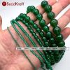 12mm Smooth Round, Aquamarine Gemstone Beads (16