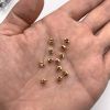 4mm Crimp Bead Covers, Gold Filled (20 Pieces) 