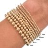 3mm Smooth Round Beads, 14K Gold Filled (50 Pieces) 