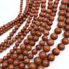 Smooth Round, Gold Stone Beads, Choose Size (16