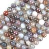 6mm Smooth Round Botswana Agate Beads (16