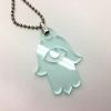 Acrylic Pendant, Green Tint, Star (Each) 