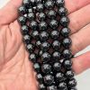 10mm Smooth Round, Hematite Beads (16