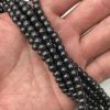 6mm Smooth Round, Hematite Beads (16