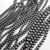Smooth Round, Hematite Beads, Choose Size (16