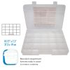 Keeper Box, Medium Bead Organizer, 20 Compartments, 10 3/4 x 7 1/2