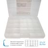 Keeper Box, Large Bead Organizer, 20 Compartments, 13 x 7.5