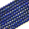 Smooth Round, Natural Lapis Lazuli Bead, Choose Size (16