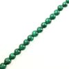 Smooth Round, Natural Malachite Beads, Choose Size (16