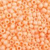 Mini Pony Beads, 6.5x4mm, Opaque Peach (Approx. 1000 Pieces) 