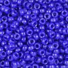Mini Pony Beads, 6.5x4mm, Opaque Royal Blue (Approx. 1000 Pieces) 