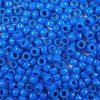 Mini Pony Beads, 6.5x4mm, Opaque True Blue (Approx. 1000 Pieces) 
