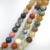 8mm Smooth Round, Multi Stone Beads (16
