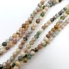 4mm Smooth Round, Ocean Jasper Beads (16