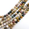 Smooth Round, Ocean Jasper Beads, Choose Size (16