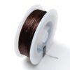 Stretch-Tastic Opelon Elastic 0.7MM Dark Brown (100 Meters) 
