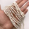 6-7mm Potato Freshwater Pearls, White (16