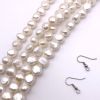 11-12mm Potato Freshwater Pearls, White (16