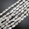 14/15mm Baroque Keshi Freshwater Pearls, White (16