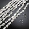 14/15mm Baroque Keshi Freshwater Pearls, White (16