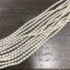 4-5mm Oval Freshwater Pearls, White (16