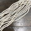 4-5mm Round Freshwater Pearls, White (16