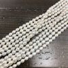 6-7mm Oval Freshwater Pearls, White (16