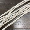 8-9mm Round Freshwater Pearls, White (16
