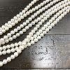 8-9mm Round Freshwater Pearls, White (16