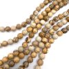 Smooth Round, Picture Jasper Beads, Choose Size (16