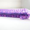Small Pink & Purple Faceted Bead Purse 