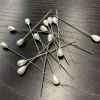 Oval Pearl Pin, Medium, 2