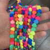 Polymer Clay Beads, Hearts, Mixed Colors (16