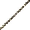 6mm Smooth Round, Pyrite Beads (16