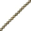 Smooth Round, Pyrite Beads, Choose Size (16