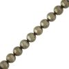 Smooth Round, Pyrite Beads, Choose Size (16