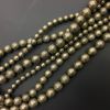 Smooth Round, Pyrite Beads, Choose Size (16