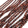 Smooth Round, Red Tiger Eye Beads, Choose Size (16