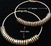 8MM Rhinestone Rondelles (BULK) Choose Color (144 Pieces) 