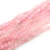 Smooth Round, Natural Rose Quartz Beads, Choose Size (16