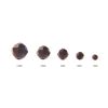 Tr. Red (Xmas/Ruby) - Faceted Transparent Plastic Beads (Choose Size) (Pack) 