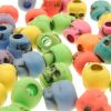 Skull Beads Assorted Mixed Colors (144 Pieces) 