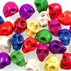 10mm Stone Skull Bead-Mixed Colors (40 Pieces) 