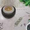 Bead Spinner Electric/Power, 2 Needles, 3 Cups With Lids (Each) 