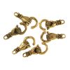 Hand Toggle Clasp, 25mm, Gold (3 Pairs) 