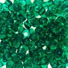 Tr. Emerald Green - Tri Beads Transparent Colors (600 Pieces) 