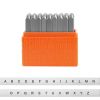 ImpressArt Metal Stamping Kit, Basic 3mm Uppercase, San Serif Font (Kit) 